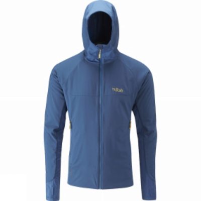 Rab Mens Alpha Flux Jacket Ink/Merlin Rab Mens Alpha Flux Jacket Ink/Merlin